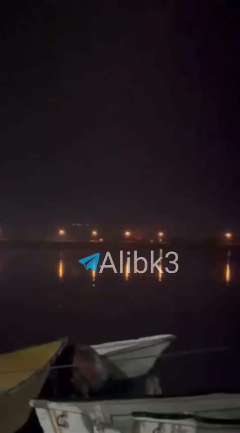 The Bagheri military barracks in Dezful, Khuzestan, is ablaze as a result of the American airstrikes.