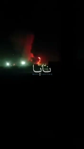 Video showing the moment of the U.S. strikes against the city of Saravan in Iran's Balochistan province