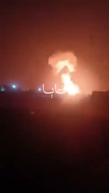 Video showing the moment of the U.S. strikes against the city of Saravan in Iran's Balochistan province