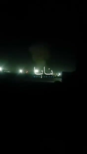 Video showing the moment of the U.S. strikes against the city of Saravan in Iran's Balochistan province