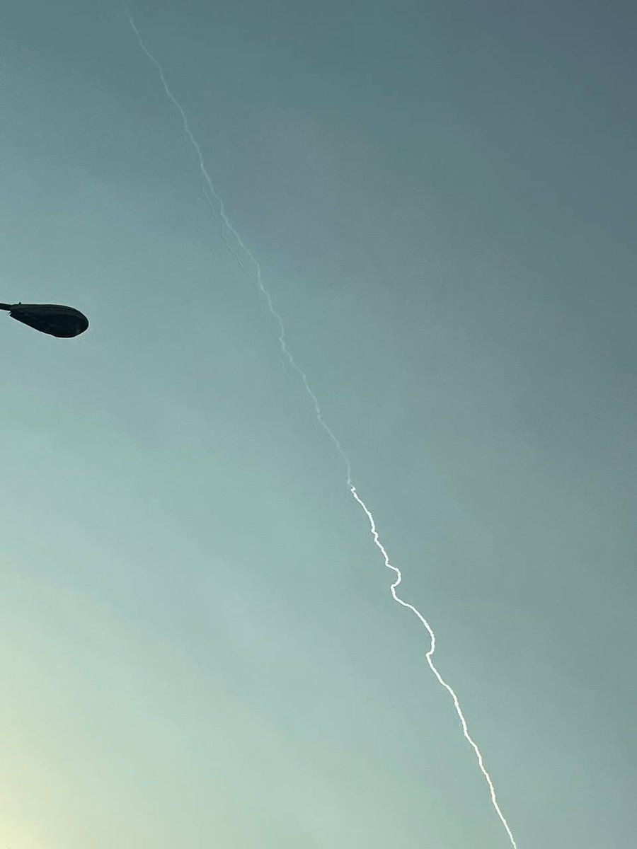 Ballistic missile launches moments ago, likely against Bahrain, from the Shiraz Missile Field in the Fars Province of Southern Iran