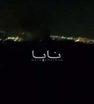 Air defenses activated in the skies over the Iranian capital, Tehran
