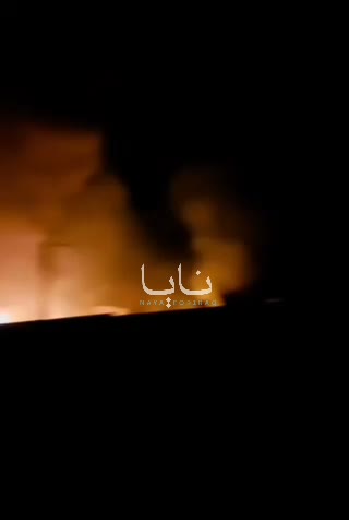 Fires in the city of Behbahan in Khuzestan province, southern Iran as result of U.S. strikes 