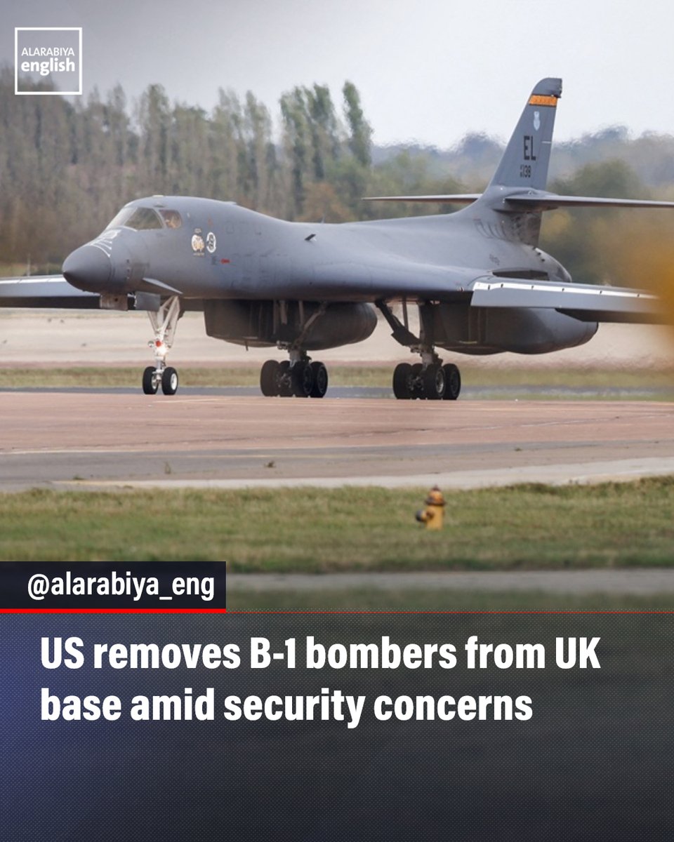 The United States has confirmed that it has withdrawn all B-1 bombers from RAF Fairford, a British airbase at the center of a counter-terrorism probe after a security incident last month
