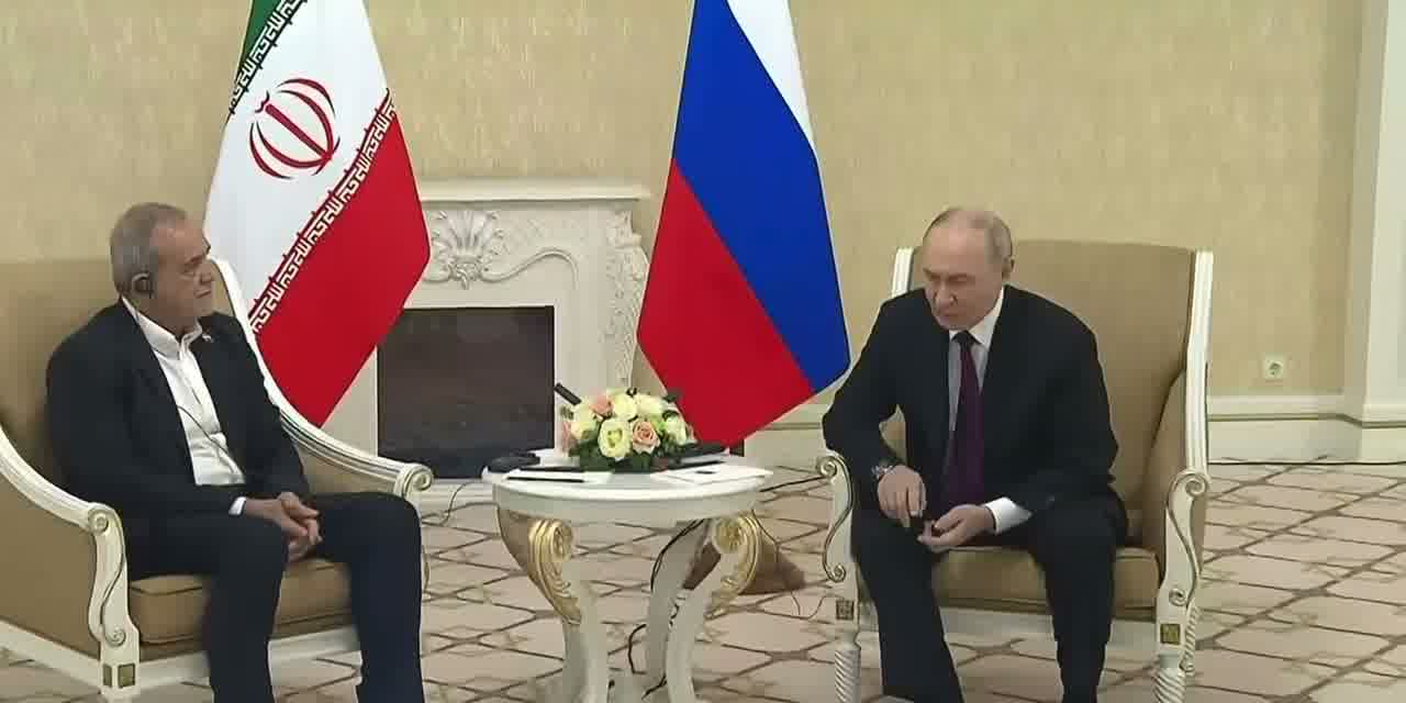 Putin: “We know that Iran is making genuine efforts to end the conflict, which broke out through no fault of its own. For our part, we are ready to do everything we can to help resolve the conflict.”